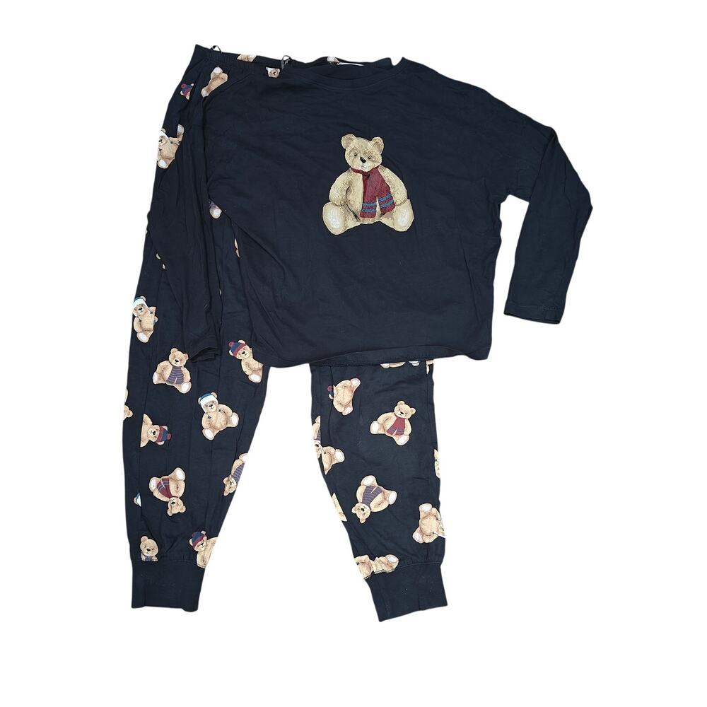 Spencer Bear Family Christmas Pyjama Set Womens Small
